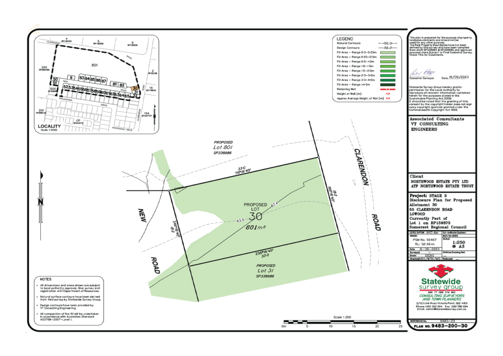 Lot 30 Northwood Estate Lowood map 3 mychoicehomes